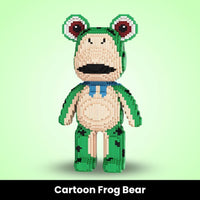 Cartooon frog bear
